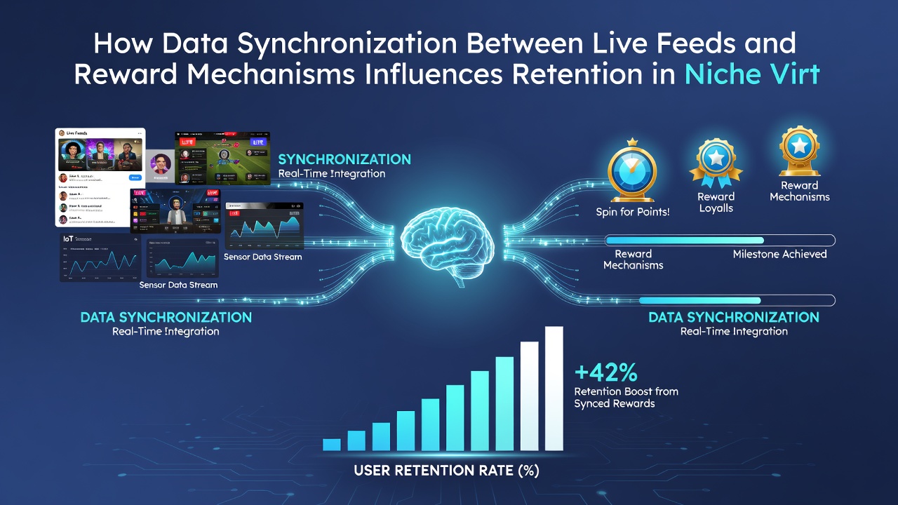 User retention graphs comparing synchronized versus delayed reward systems in virtual environments