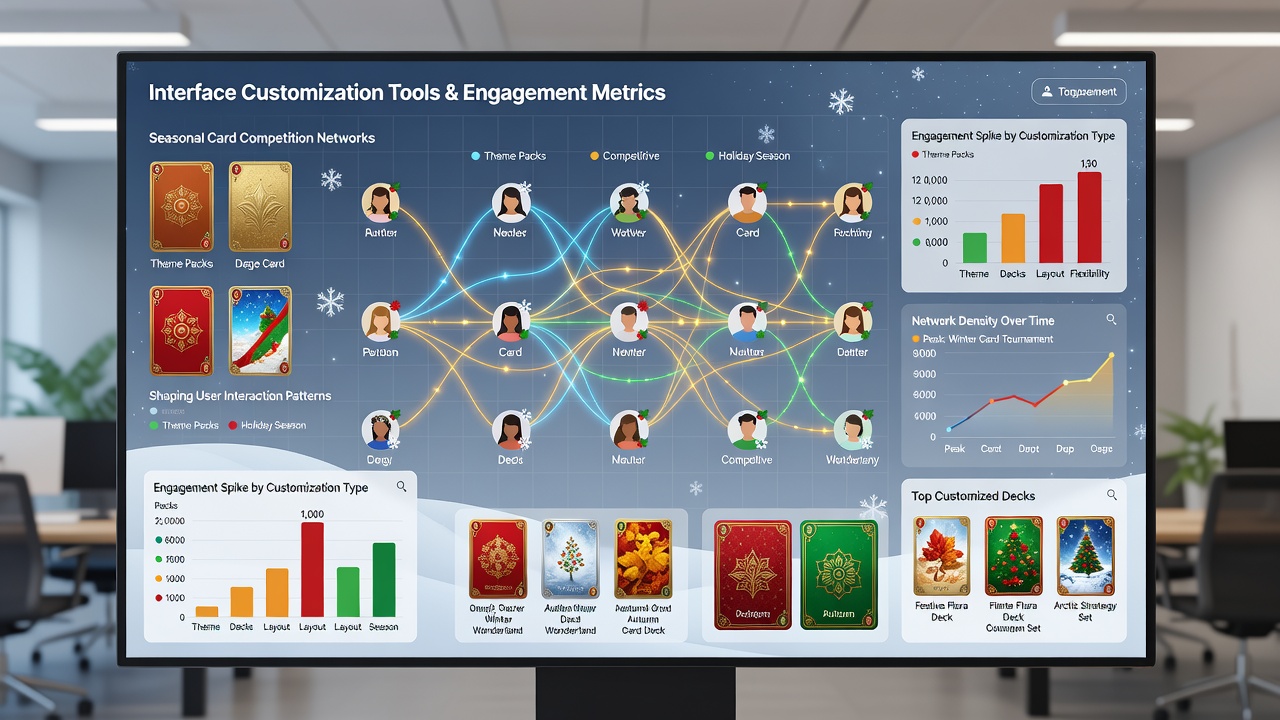 Detailed view of a customized seasonal card competition dashboard with player adjustments