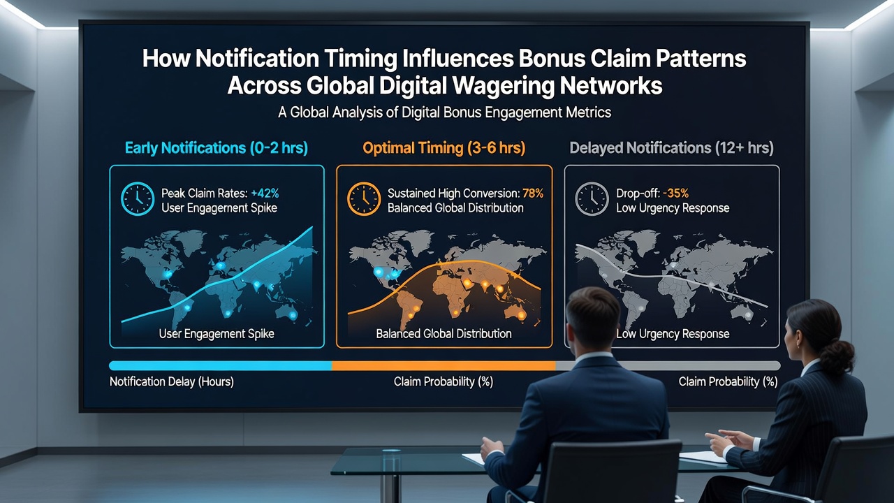 Heatmap illustrating peak bonus claim hours segmented by region and device type in international wagering networks