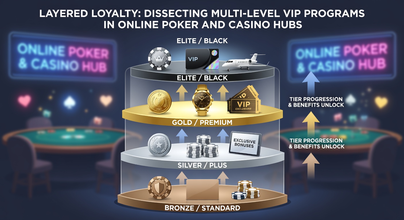Screenshot of a casino VIP dashboard displaying tier progress bar, cashback percentages, and exclusive bonus offers