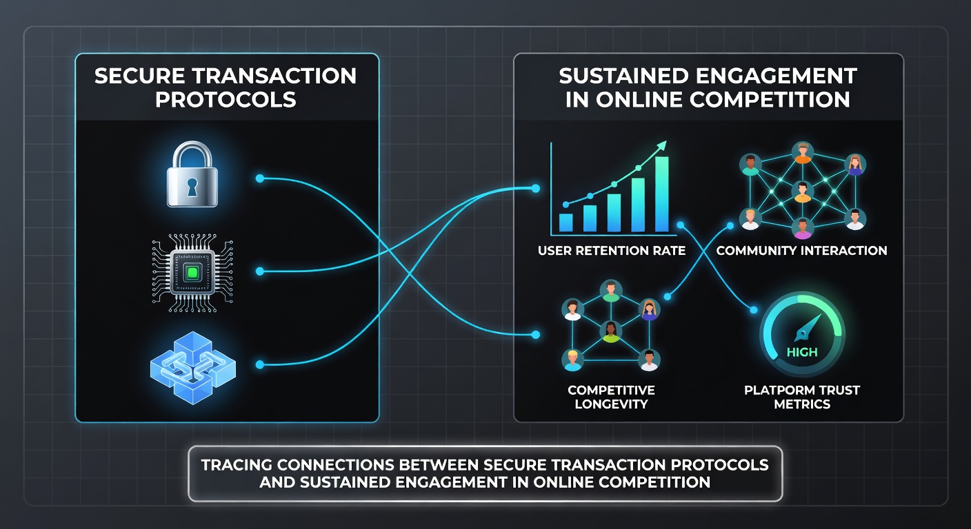 Player engagement metrics in secure online competitive environments