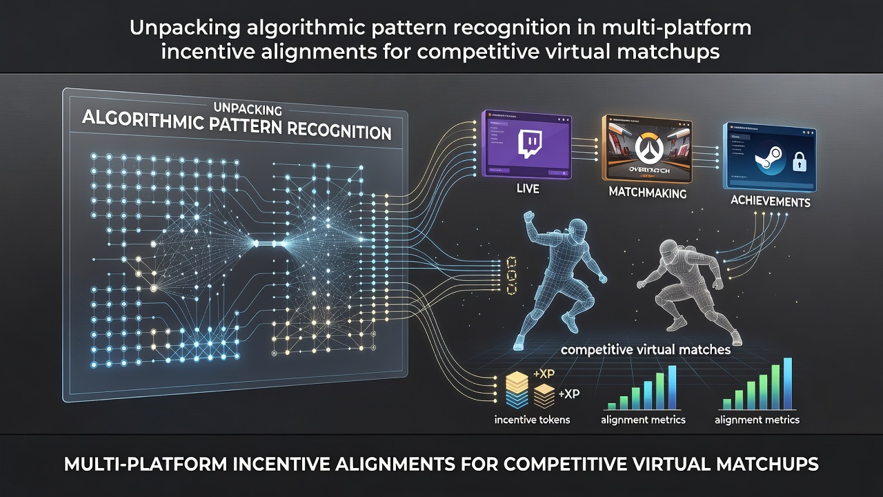 Algorithmic systems analyzing player data across virtual competitive platforms